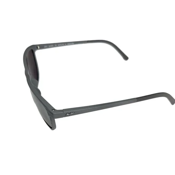 New Maui Jim Lele Kawa MJ0811S 001 Polarized Sunglasses Neutral Grey Striped XL